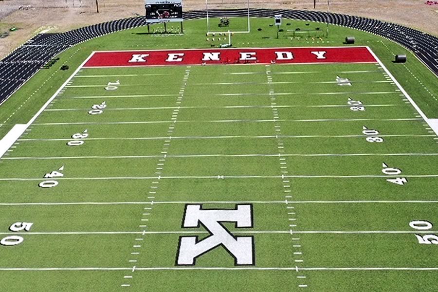 Kenedy, Texas - Growing Community - High School Football Field